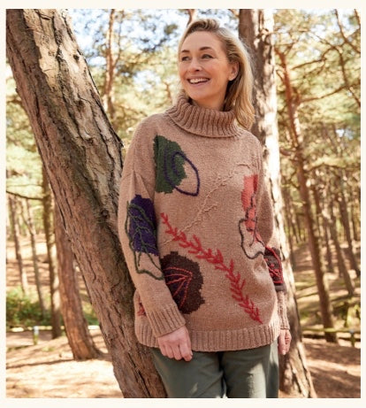 Sirdar Haworth Tweed D/K Sweater Knitting Pattern 10694