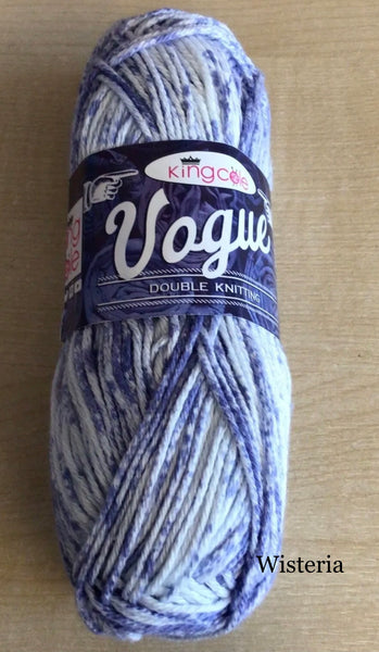 50g of King Cole Vogue King Cole Vogue D/K Cotton Wool/Yarn for Knitting/Crochet
