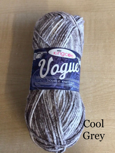 50g of King Cole Vogue King Cole Vogue D/K Cotton Wool/Yarn for Knitting/Crochet