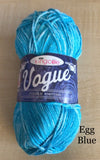 50g of King Cole Vogue King Cole Vogue D/K Cotton Wool/Yarn for Knitting/Crochet