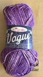 50g of King Cole Vogue King Cole Vogue D/K Cotton Wool/Yarn for Knitting/Crochet