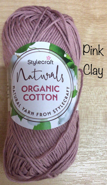 Stylecraft Natural Organic Cotton Double Knit Yarn