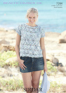 Sirdar Beachcomber D/k Pattern 7284 Ladies and Girls size 24 - 46"