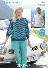 Sirdar Ladies Amalfi D/K Pattern 7775