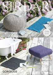 Sirdar Goregous Homewares Knitting Pattern 7965