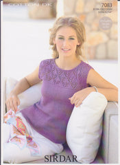 Ladies Cotton Double Knit Pattern 7083