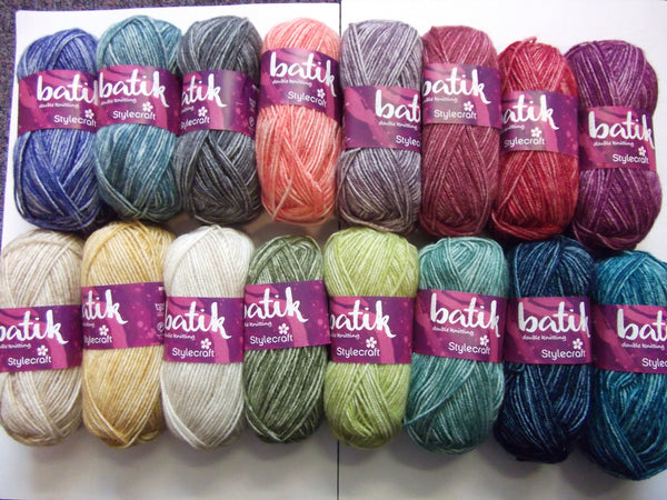 Stylecraft Batik Double Knitting Wool