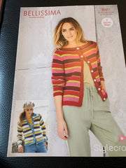 Stylecraft Bellissima Double Knit Jacket Knitting Pattern 9581