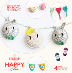 Sirdar Happy Cotton Seasonal Bunting Crochet Patterns Book