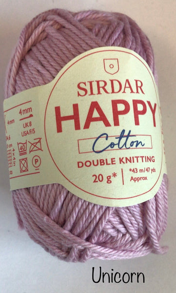 Sirdar Happy Cotton Double Knit Yarn