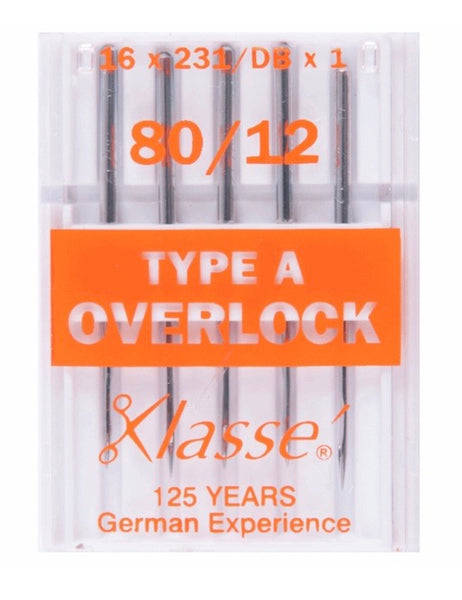 Klasse Type A Overlock Needles 80/12