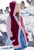 Stylecraft Grace Aran Girls Cardigan Knitting Pattern 9933