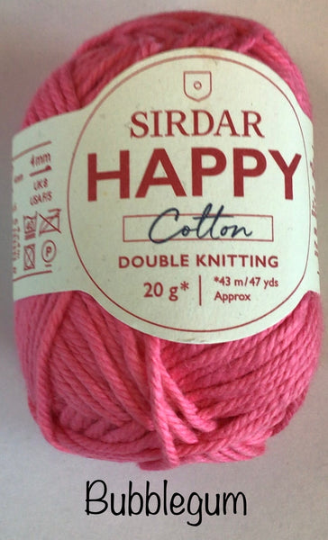 Sirdar Happy Cotton Double Knit Yarn