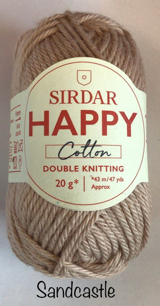 Sirdar Happy Cotton Double Knit Yarn