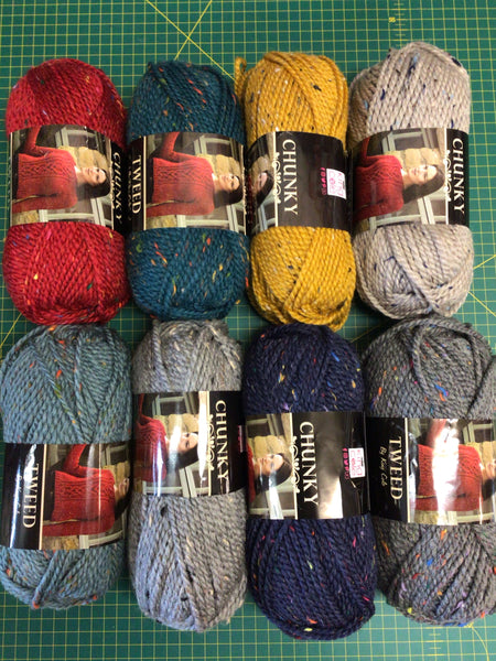 King Cole Chunky Tweed Yarn