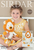 Sirdar Snuggly Spots D/K Crochet Lion Toy Pattern 4743