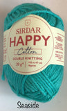 Sirdar Happy Cotton Double Knit Yarn