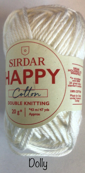 Sirdar Happy Cotton Double Knit Yarn