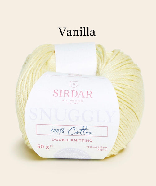 Sirdar Snuggly 100% Cotton Double Knitting Yarn