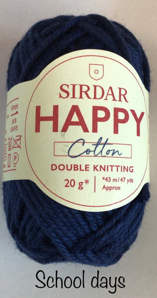 Sirdar Happy Cotton Double Knit Yarn