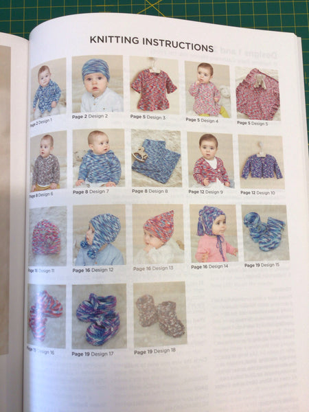 Sublime The Fourth Little Sublime Baby Prints Knitting Pattern Book 731