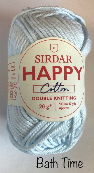 Sirdar Happy Cotton Double Knit Yarn