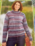 Stylecraft Life Vintage Look D/K Cardigan & Sweater Knitting Pattern 9459