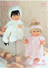 Stylecraft Wondersoft Double Knit Dolls Knitting Pattern 4538