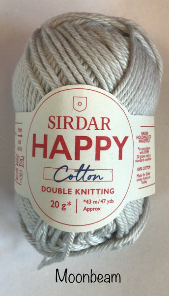 Sirdar Happy Cotton Double Knit Yarn