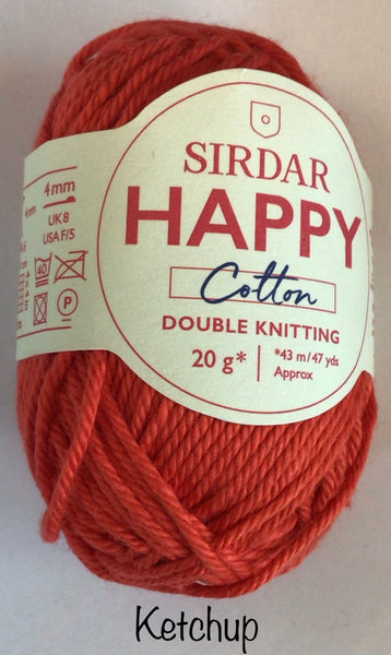 Sirdar Happy Cotton Double Knit Yarn