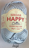 Sirdar Happy Cotton Double Knit Yarn