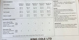 King Cole Calypso Double Knit Ladies Summer Top Knitting Pattern 5407