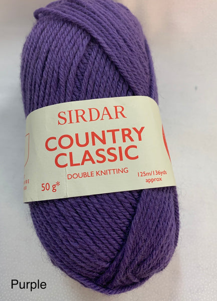 Sirdar Country Classic Double Knitting Yarn