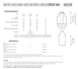 Sirdar Supersoft Aran Jacket and Blanket Knitting Pattern 4828