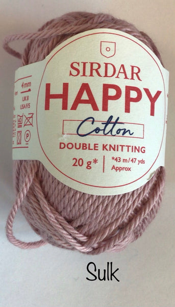 Sirdar Happy Cotton Double Knit Yarn