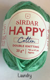 Sirdar Happy Cotton Double Knit Yarn