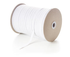 5 metres of 5mm white elastic