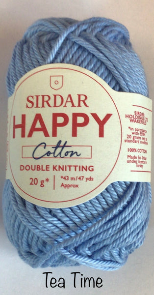 Sirdar Happy Cotton Double Knit Yarn