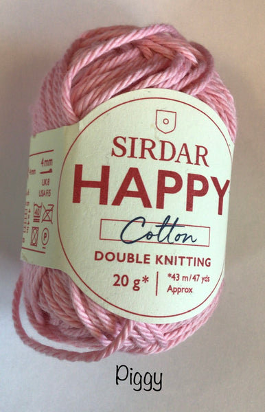 Sirdar Happy Cotton Double Knit Yarn