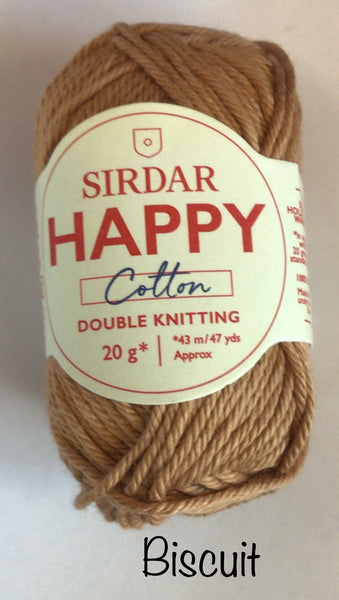 Sirdar Happy Cotton Double Knit Yarn