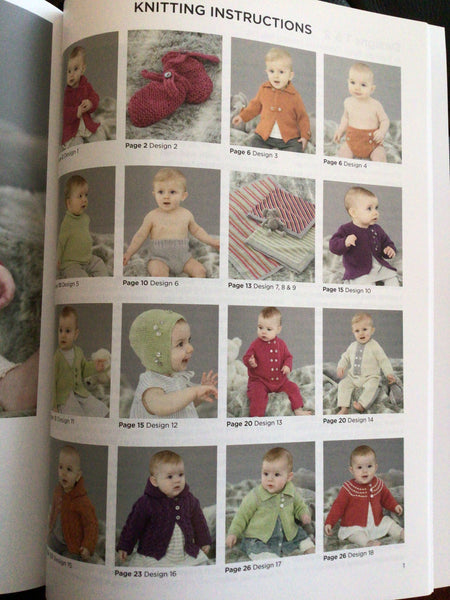 The Sixth Sublime Baby 4ply Handknit Book 18 Knitting Patterns 693