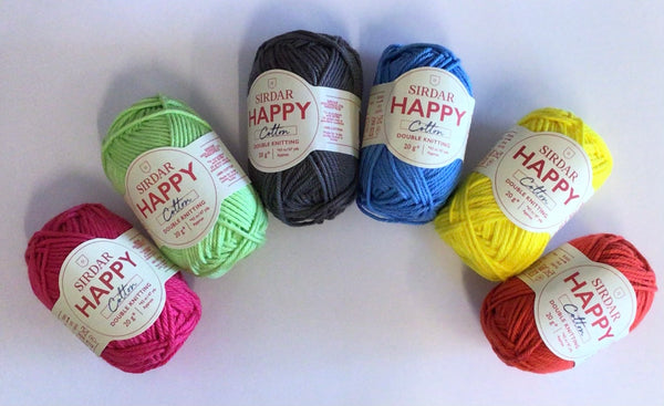 Sirdar Happy Cotton Double Knit Yarn