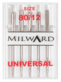 Milward Universal Sewing Machine Needles 80/12