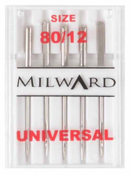 Milward Universal Sewing Machine Needles 80/12