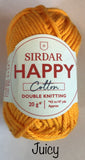 Sirdar Happy Cotton Double Knit Yarn