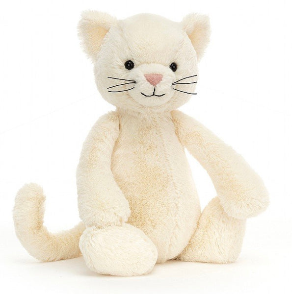 JellyCat Medium Cream Bashful Kitten