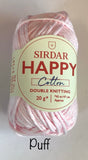 Sirdar Happy Cotton Double Knit Yarn