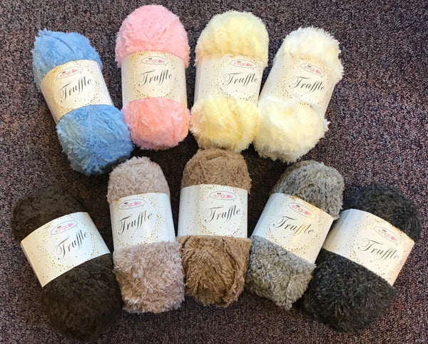 King Cole Truffle Fashion Fur Double Knit Wool