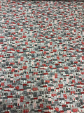 Makower Scandi Houses Fabric