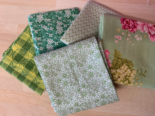 Fat quarter patchwork fabric mystery bundle